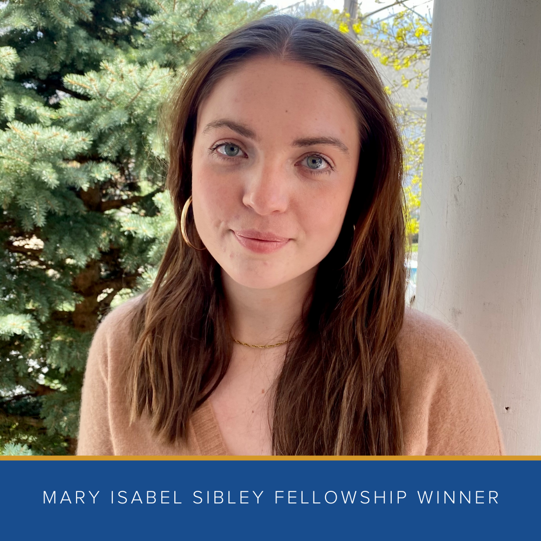 2022 Mary Isabel Sibley Winner